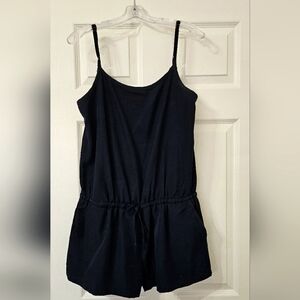 Navy blue romper